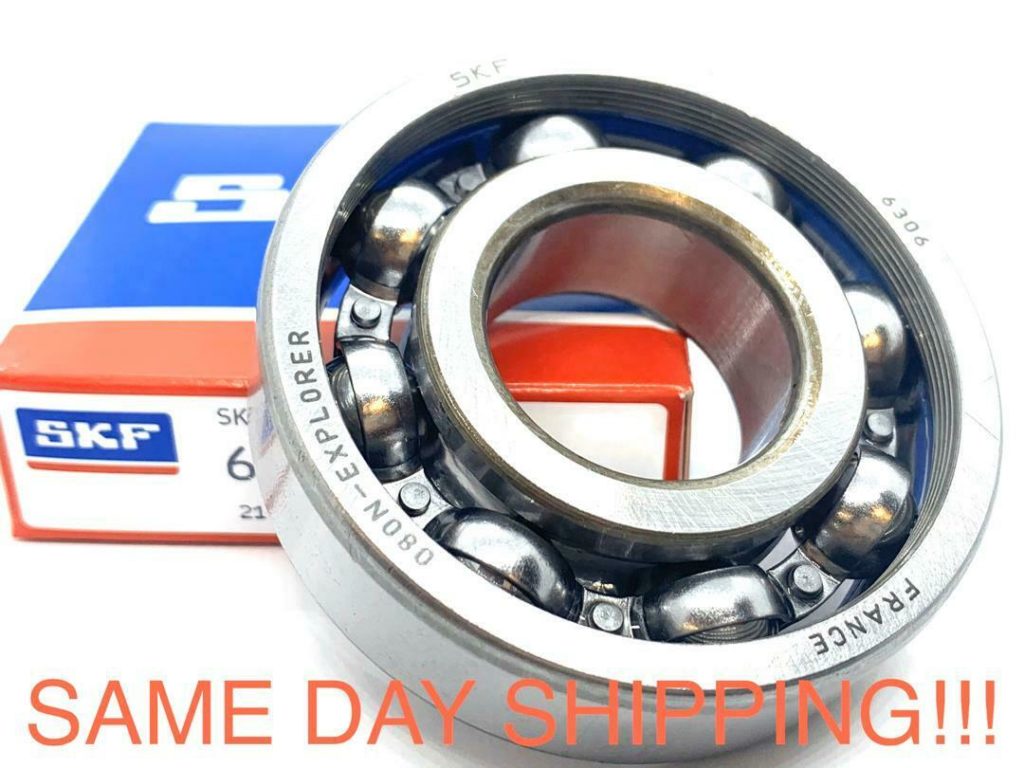 6306 SKF OPEN NO SEALS Ball Bearing 30x72x19mm Rodavictoria USA