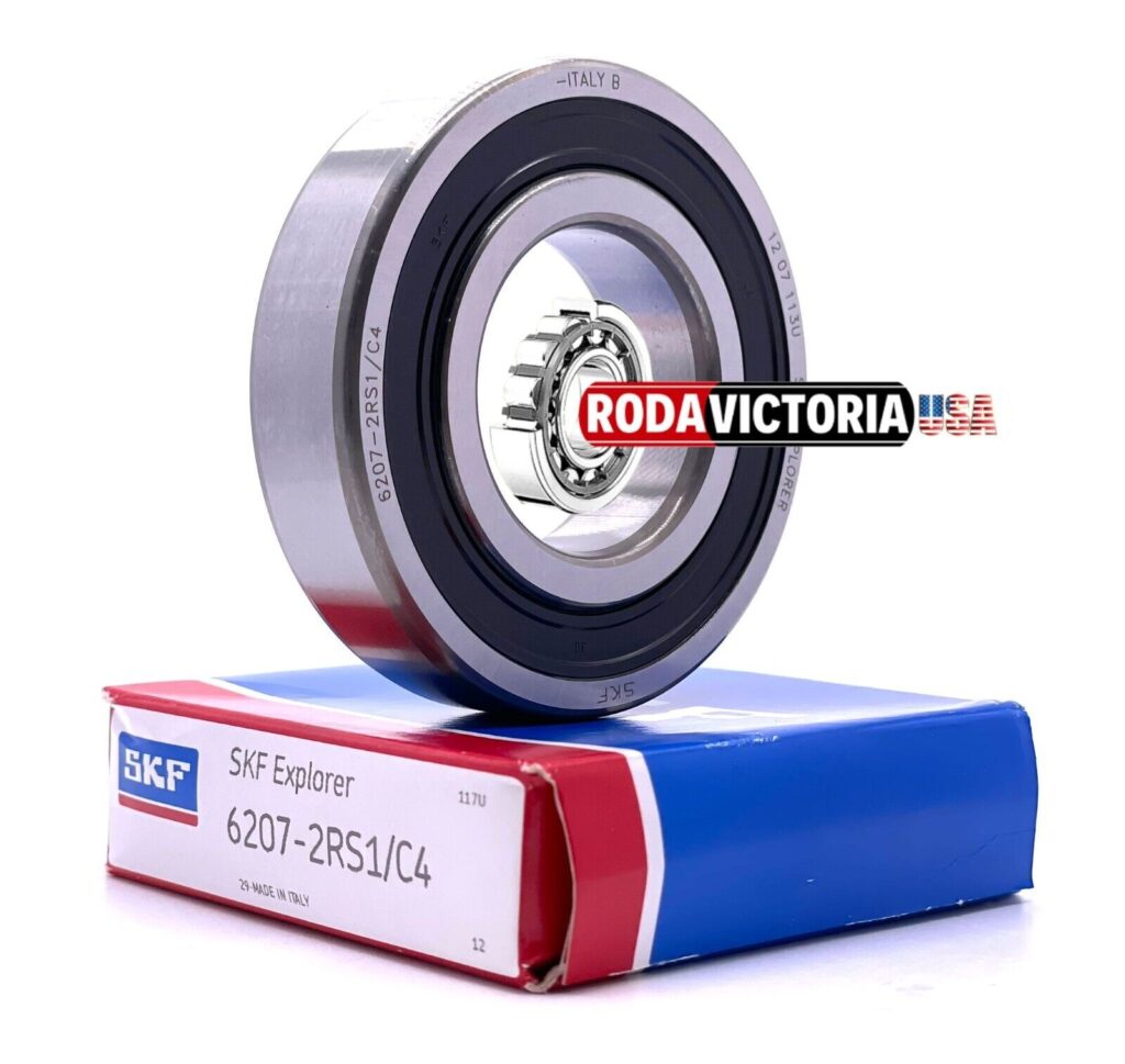 SKF 6207 2RS1 C4 Deep Groove Ball Bearings 35x72x17mm Rodavictoria USA