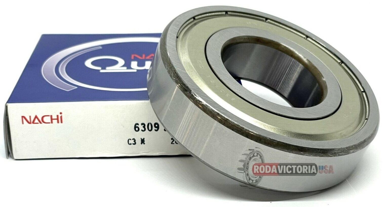 6309ZZ C3 Nachi MADE IN JAPAN Metal Shield Bearing Japan 45x100x25