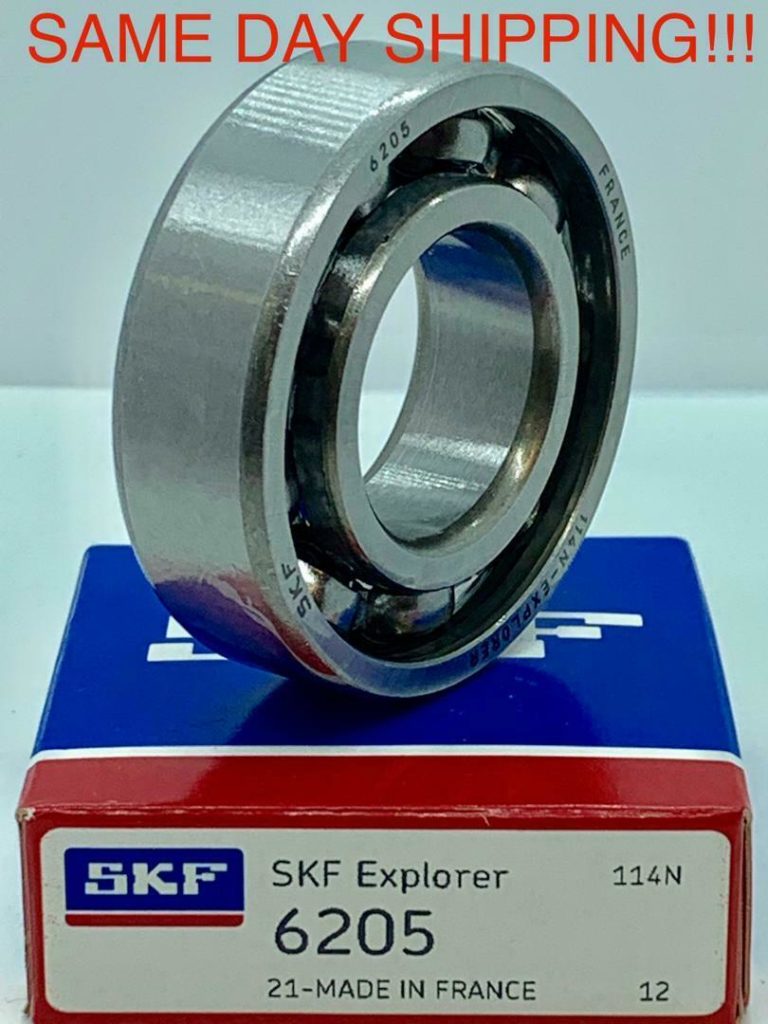 6205 SKF Bearing 25x52x15(mm) *OPEN No Seals or Shields* - Rodavictoria USA