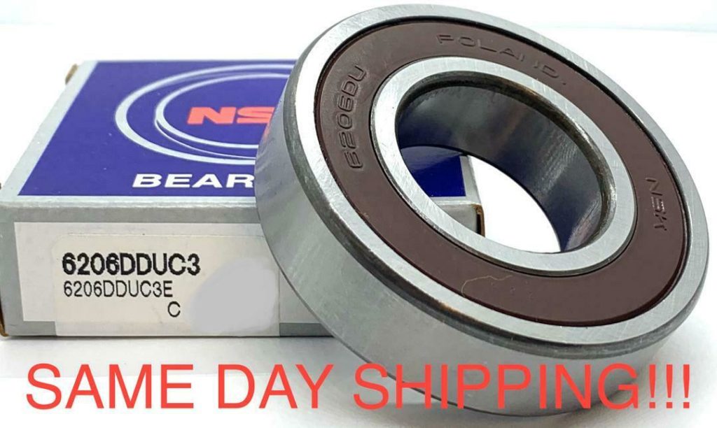 Qtà. 50) 6206-2RS C3 EMQ Cuscinetti A Sfera Sigillati Premium - Foto 3