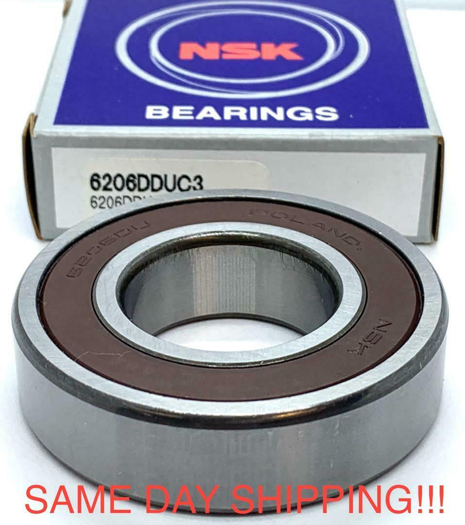 NSK Ball Bearing 6206VVC3 Double 30x62x16mm for sale online 