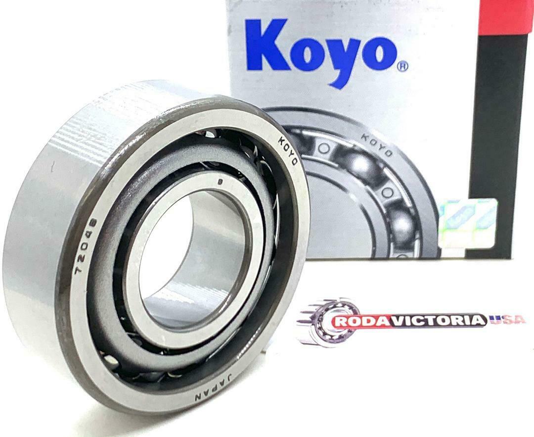 7204AC Angular Contact Spindle Bearing 20x47x14mm | High Speed Ball Bearing