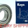 KOYO 6206 ZZ C3 Deep Groove Ball Bearing, Metal Shielded 30x62x16 mm - Image 4