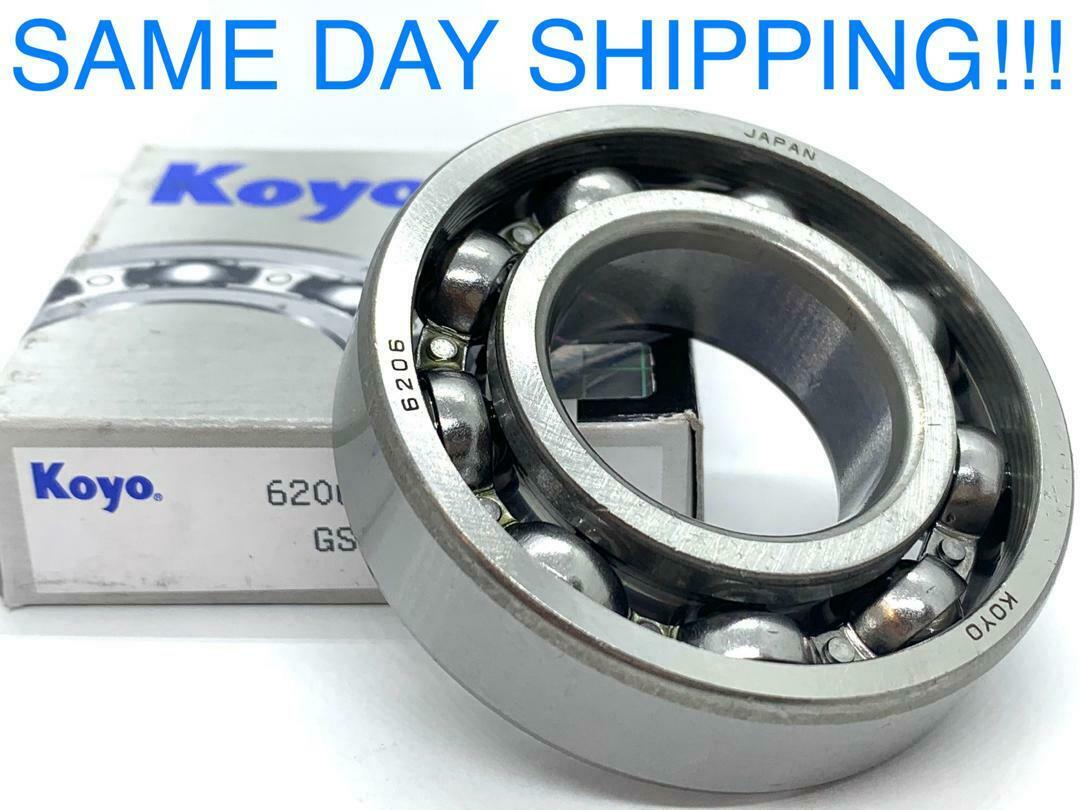 6206 KOYO BEARING OPEN 6206 30x62x16 mm Rodavictoria USA