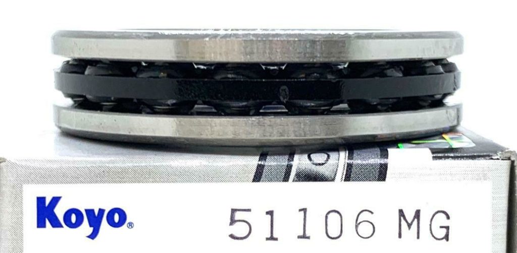 51106 KOYO JAPAN Thrust Ball Bearing 30x47x11 30mm ID x 47mm OD x 11mm ...