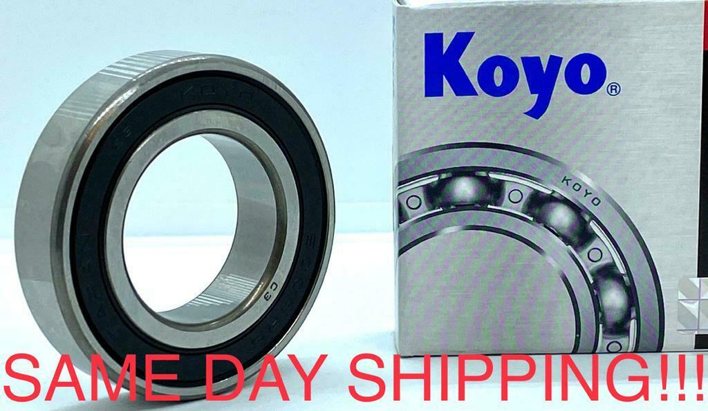 6006 2RS C3 KOYO 6006RS Kawasaki 601B6006G Ball Bearing 30X55X13 Made In  Japan