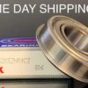6205ZNR NSK Ball Bearing with snap ring groove + a snap ring - Image 2