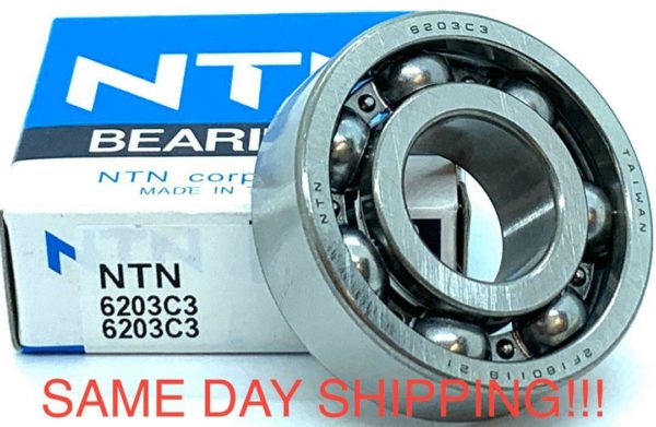 6203 C3 OPEN NO SEALS 1 Pcs NTN Deep Grove Ball Bearing