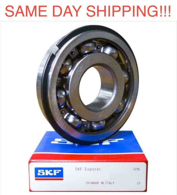 6205NR SKF BEARING OPEN w/ SNAP RING 6205 NR 25x52x15 mm