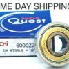 6000ZZ Nachi New Single Row Ball Bearing 6000-ZZ