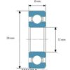 6001 2ZR FAG Deep Groove Bearing - 12 x 28 x 8mm 6001 ZZ - Image 2