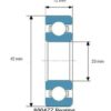 6004 20x42x12mm 2Z ZZ ZR Metal Shielded FAG Radial Deep Groove Ball Bearing - Image 2