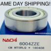 6004 ZZ Nachi Bearing 20x42x12 Quality 6004-ZZ - Image 2