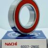 6007-2NSE9 C3 NACHI bearing 6007-2NSE seals 6007-2RS bearings 6007 RS Japan - Image 2