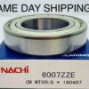 6007ZZ Nachi Bearing 35x62x14 Quality Made in Japan C3 - Image 2