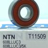 608-LLU-C3-5K-NTN - Deep groove ball bearing - 8x22x7 mm 608 2RS 608RS - Image 2