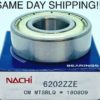 6202 ZZ Nachi Bearing JAPAN 15X35X11mm 6202ZZ DOUBLE SHIELDED 6202-ZZ - Image 3