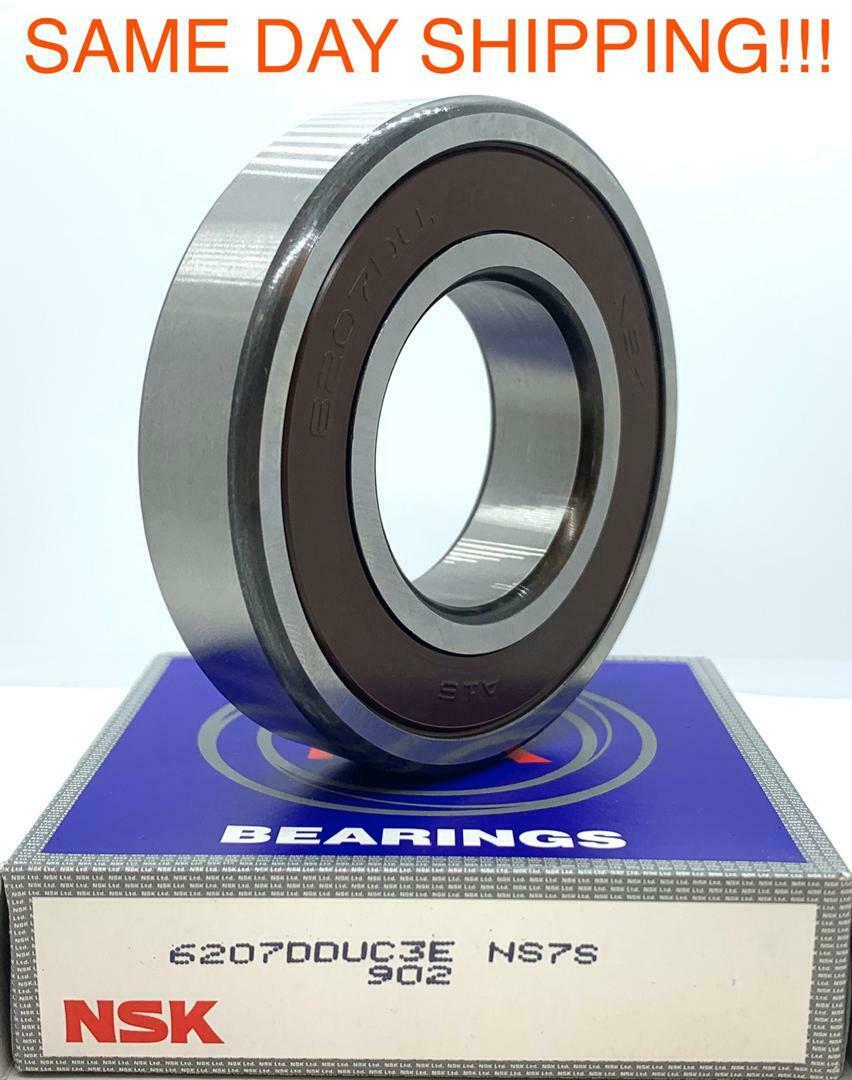 6207-2RS C3 Premium Rubber Sealed Ball Bearing 6207RS 2 QTY 35x72x17 
