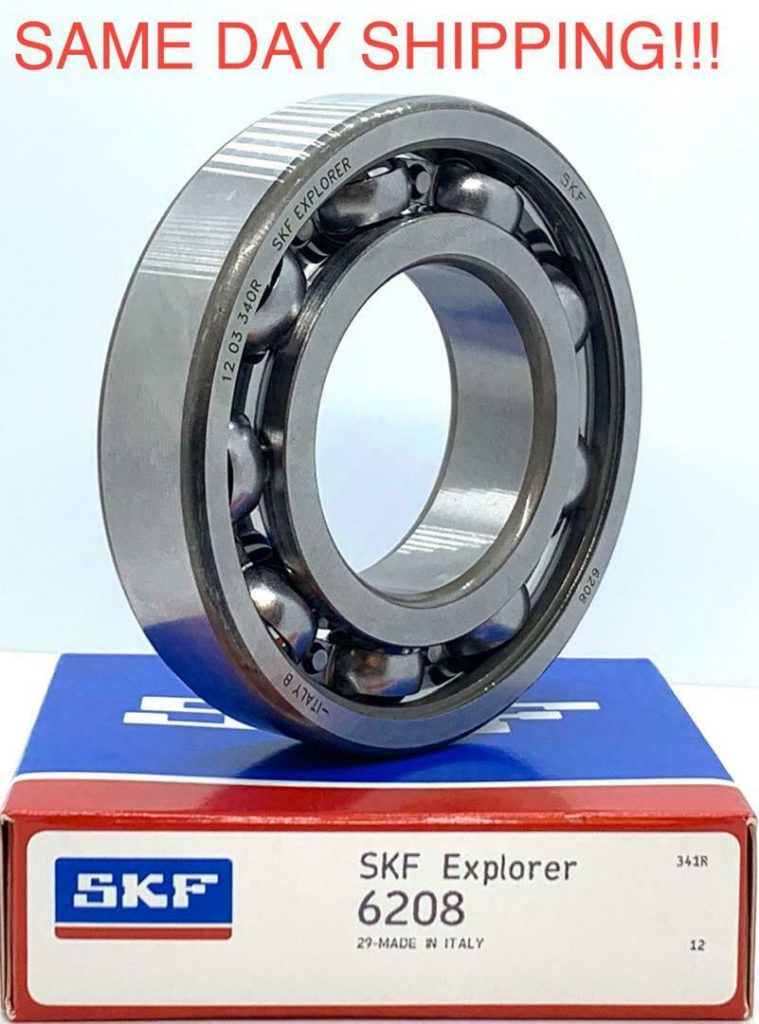 6208 Bearing SKF 40x80x18 Ball Bearing C3 Roller Open Heavy Duty NTN ...