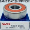 6302-2NSE9 NACHI bearing 6302-2NSE seals 6302-2RS bearings 6302 RS Japan - Image 3