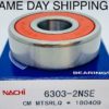 6303-2NSE9 NACHI bearing 6303-2NSE seals 6303-2RS Japan 17x47x14mm 6303 2RS - Image 2
