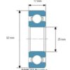 6305-2ZR FAG NIB 25x62x17mm Ball Bearing 6305-ZZ - Image 2