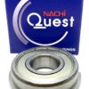 6305 ZE NR Nachi Bearing Open Snap Ring Japan 25x62x17 mm - Image 2