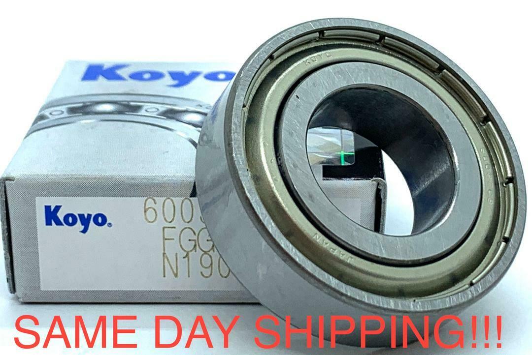 KOYO Japan 6003 2RS C3 Ball Bearing - Rubber Sealed, 17x35x10 Mm
