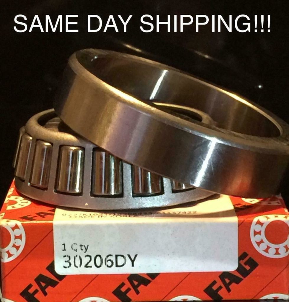Uxcell 2pcs 30206 Tapered Roller Bearing – Cone And Cup Set 30mm X 62mm X 17.5mm