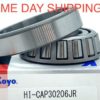 30206 JR KOYO Tapered Roller Bearings 30x62x16mm MADE IN JAPAN