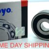 6200 2RS C3 KOYO BEARING RUBBER SEALED 62002RSC3 62002RS 10x30x9 mm