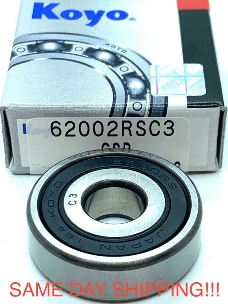 Lot De 4 Roulements à Billes 6200 2RS - Dimensions 10x30x9 Mm, Pour Moteurs Et Applications Industrielles