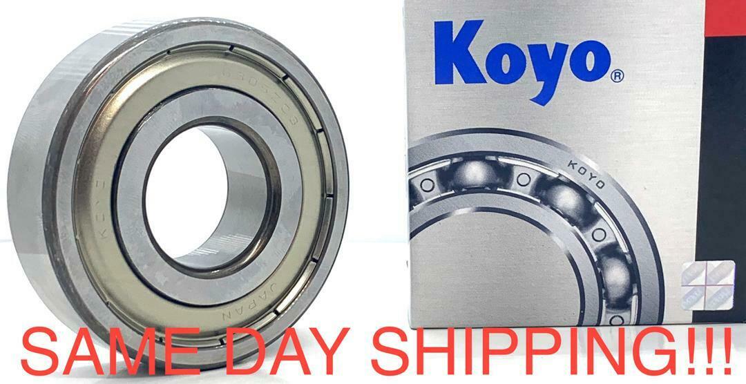 SAME DAY SHIPPING!!! KOYO 6305 ZZ C3Deep Groove Ball Bearing 25x62x17mm 