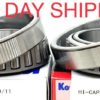 2pc SET38 KOYO Wheel Bearing & Race Set for 410.91038 LM104949LM104911 fm