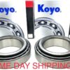 2pc SET38 KOYO Wheel Bearing & Race Set for 410.91038 LM104949LM104911 fm - Image 3