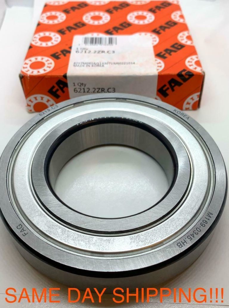 62122ZRC3 NIB FAG BEARING METAL SEALED 6212 2ZR C3 6212ZZ C3 60x110x22 ...