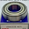 NSK 6004 ZZ C3 Deep Groove Ball Bearing, Metal Shielded 20x42x12 mm - Image 2