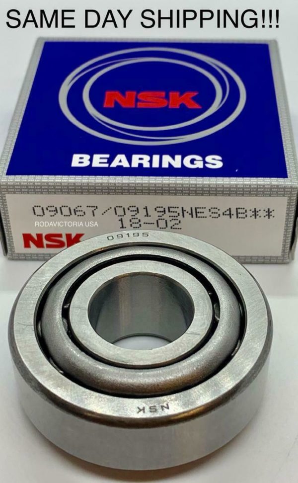 09195 & 09067 NSK Tapered Roller Bearing Cup & Cone - Image 3