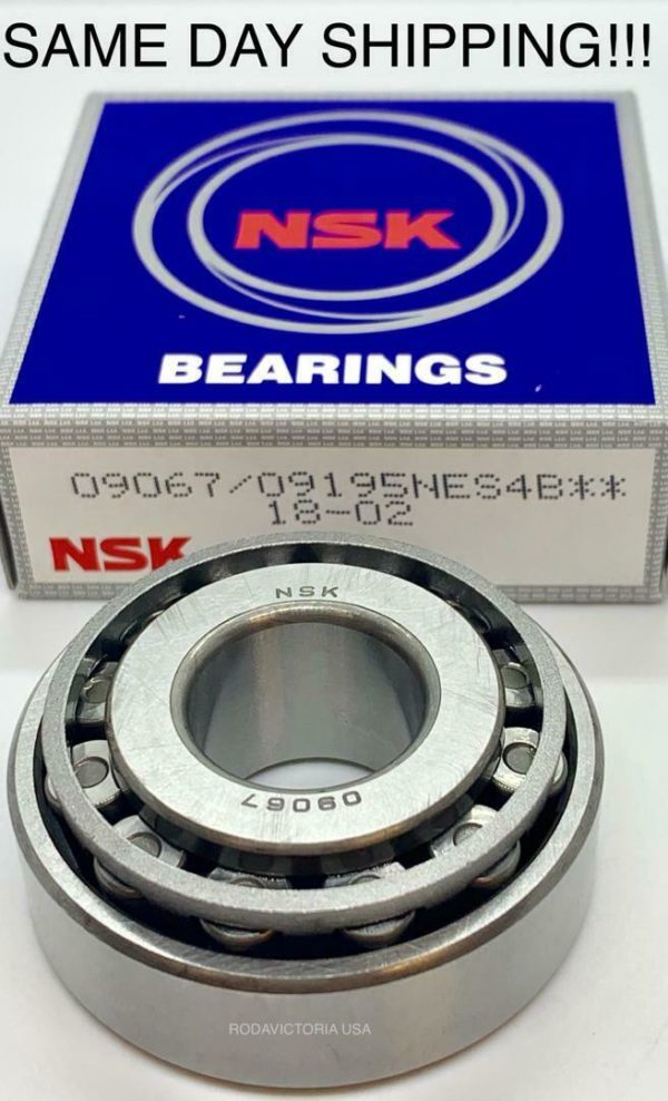 09195 & 09067 NSK Tapered Roller Bearing Cup & Cone - Image 2