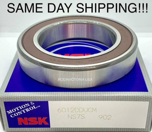 NSK 6012 DDU Deep Groove Radial Ball Bearing 60x95x18mm 6012RS 6012-2RS - Image 4