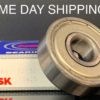 6301 ZZ NSK Deep Groove Radial Ball Bearing 12x37x12mm