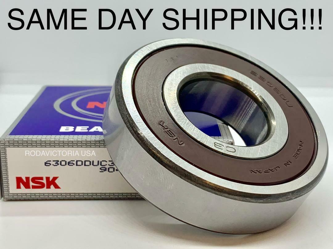 NSK 6306 ZZ Deep Groove Radial Ball Bearing 30x72x19mm/ SAME DAY USA SHIPPING!!!