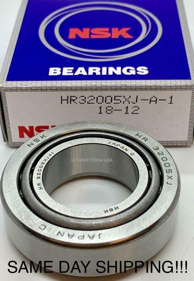 one NSK HR32005XJ Tapered Roller Bearings 25x47x15mm 