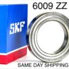 6009-2Z SKF Deep Groove Ball Bearing 45x75x16 mm 2Z / ZZ Steel Seal