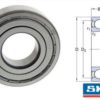 6009-2Z SKF Deep Groove Ball Bearing 45x75x16 mm 2Z / ZZ Steel Seal - Image 3