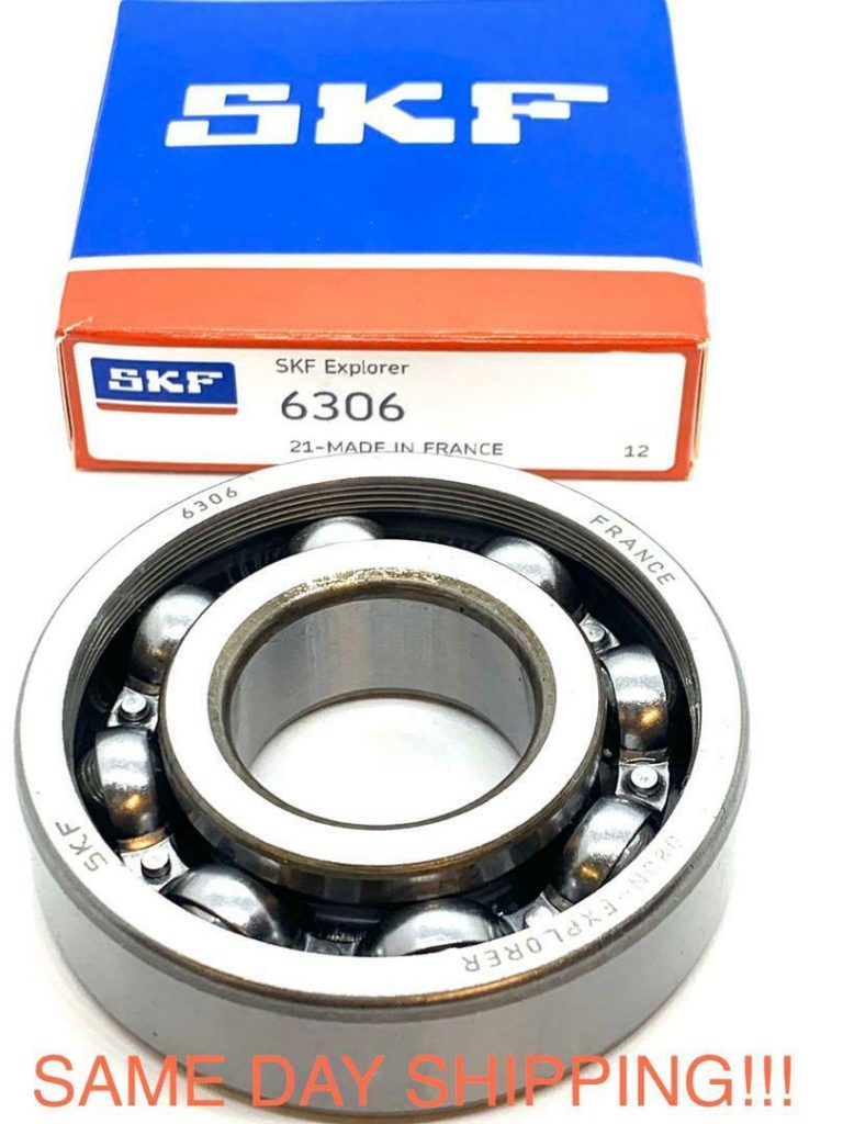 Nachi 6306 C3 Deep Groove Ball Bearing – Open Type, 30x72x19 Mm – Made In Thailand