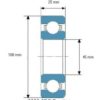 6309-2RS1 SKF  Deep Groove Ball Bearings 45x100x25 mm - Image 2
