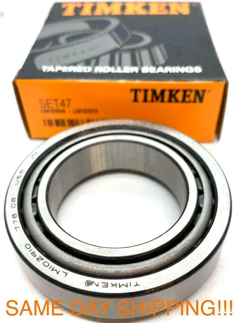 LM102949 LM102910 TIMKEN SET47 Differential Bearing Set Rear,Front