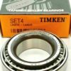 L44649 L44610 1-1/16" TIMKEN Bore Tapered Roller Bearings Set A4 230-023 481022 - Image 2